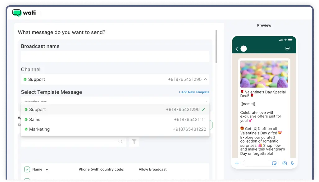 One-Click Broadcasts