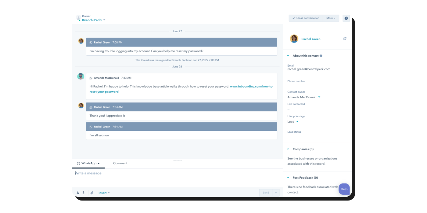 Hubspot Integration With Wati Lead Tracking And Management