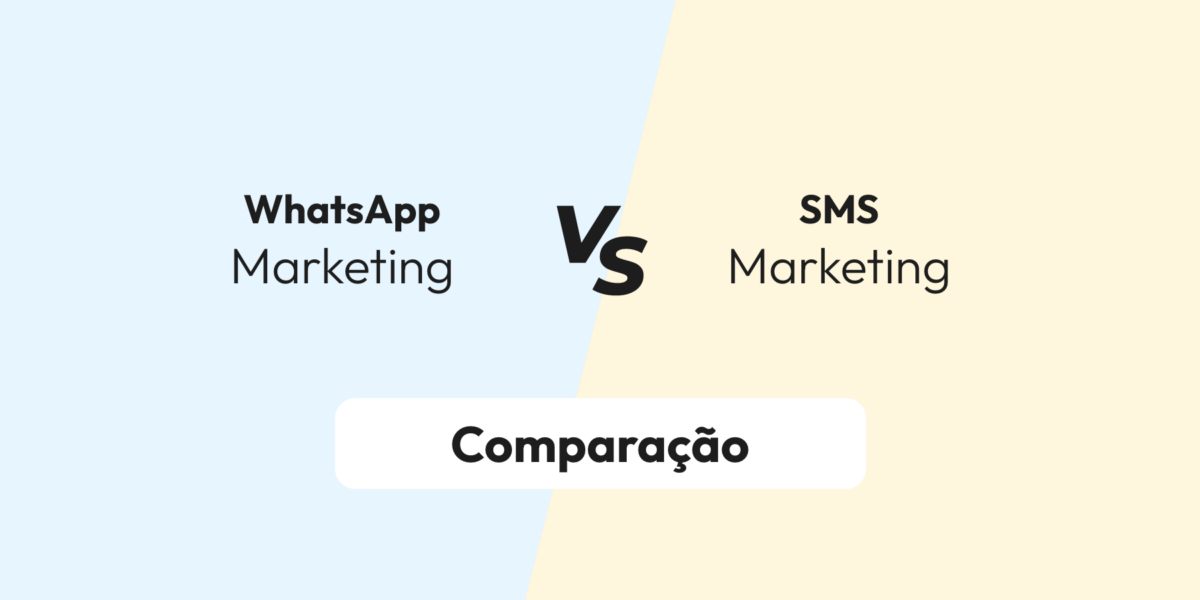 Marketing no WhatsApp vs. Marketing por SMS Uma Comparação