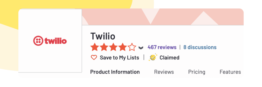 Twilio's reviews