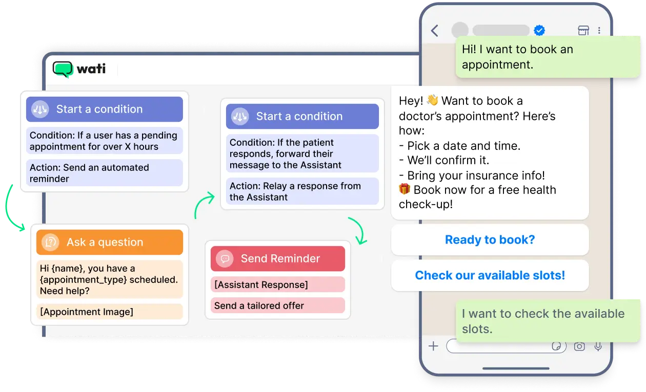 Book appointments & boost show rates
