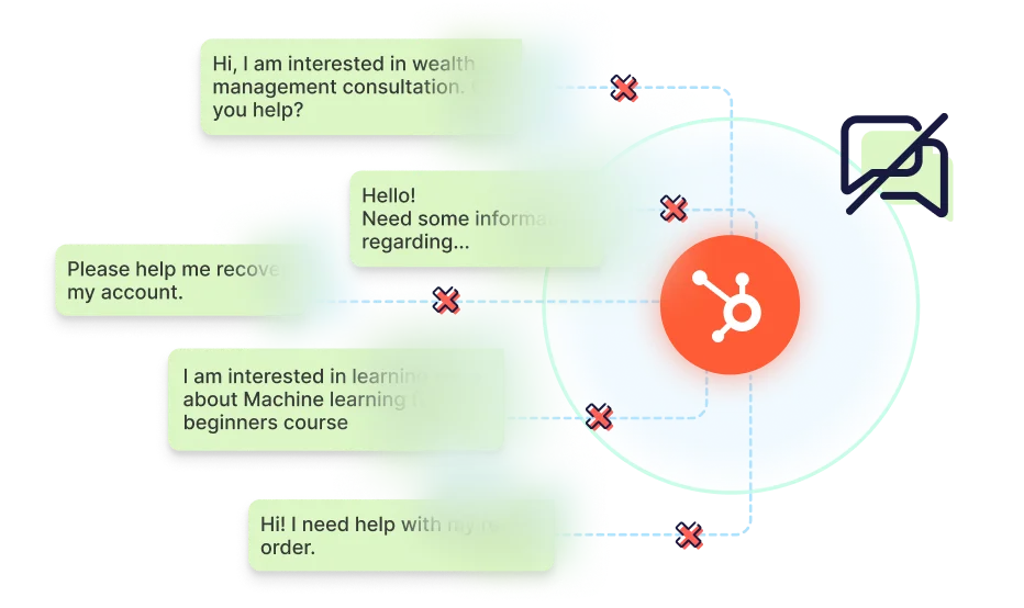 Conversations vanish, deals die